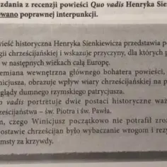 Czemu Quo Vadis jest powieścią historyczną? Odkryj jej tajemnice