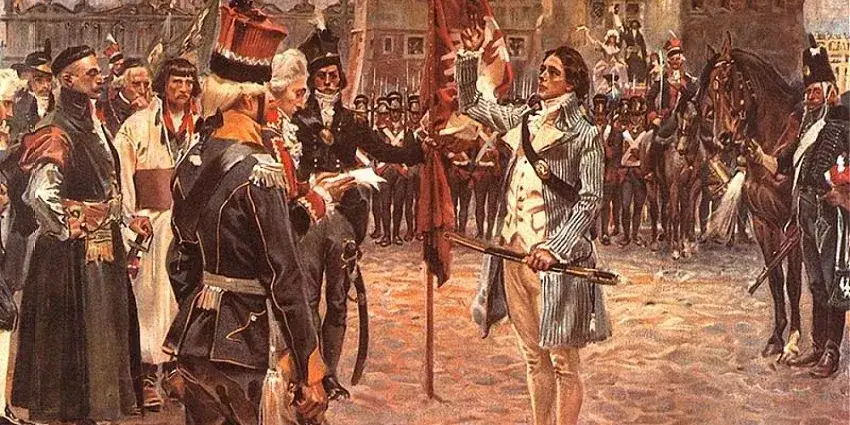 Zdjęcie Jakie postacie historyczne występują w Mazurku Dąbrowskiego i ich znaczenie?