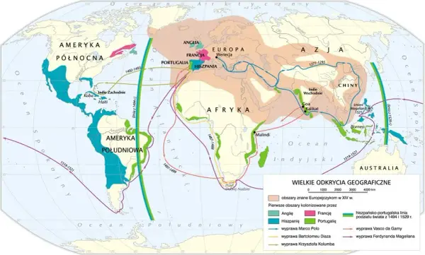 Znaczenie wielkich odkryć geograficznych i ich wpływ na świat